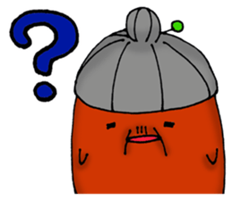 Polite nod of acorn Obaa sticker #10206537