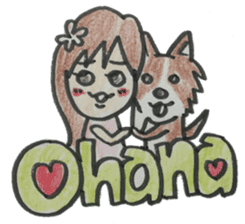 Chie Aloha sticker #10206609