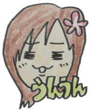 Chie Aloha sticker #10206628