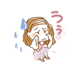 Waiting for the cherry blossoms. sticker #10207001