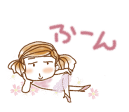 Waiting for the cherry blossoms. sticker #10207002