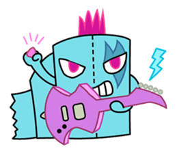 The Incredible Adventures of Looie kun sticker #10207137