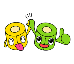 The Incredible Adventures of Looie kun sticker #10207139