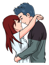 Soulmate - Romantic Couple sticker #10207474