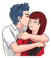 Soulmate - Romantic Couple sticker #10207476