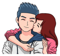 Soulmate - Romantic Couple sticker #10207477