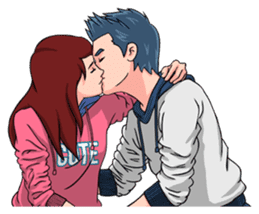 Soulmate - Romantic Couple sticker #10207487