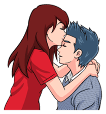 Soulmate - Romantic Couple sticker #10207489