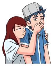 Soulmate - Romantic Couple sticker #10207498