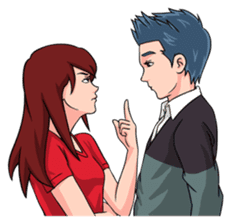 Soulmate - Romantic Couple sticker #10207499