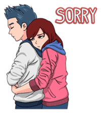 Soulmate - Romantic Couple sticker #10207502