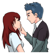 Soulmate - Romantic Couple sticker #10207503