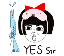 Naughty NANAKO - Loser rider is coming! sticker #10207716