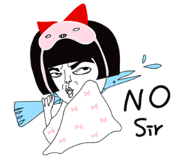 Naughty NANAKO - Loser rider is coming! sticker #10207717