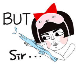 Naughty NANAKO - Loser rider is coming! sticker #10207718