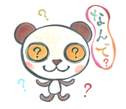 maya panda sticker #10207996