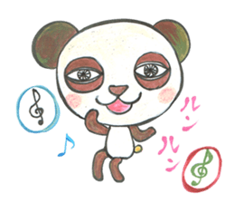 maya panda sticker #10208001