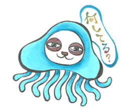 maya panda sticker #10208003