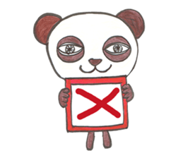 maya panda sticker #10208010