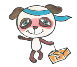 maya panda sticker #10208025