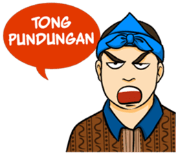 Mang Asep : I Love Sunda! sticker #10208253