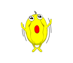 Yellow Melonman sticker #10208555