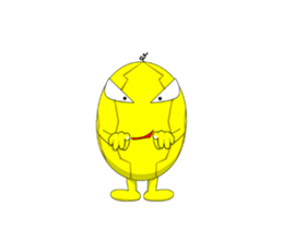 Yellow Melonman sticker #10208559