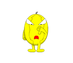 Yellow Melonman sticker #10208560
