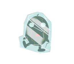 Yellow Melonman sticker #10208563