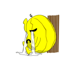 Yellow Melonman sticker #10208568