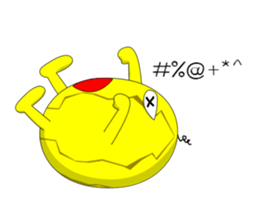 Yellow Melonman sticker #10208571