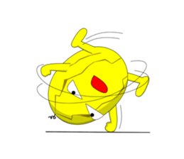 Yellow Melonman sticker #10208579