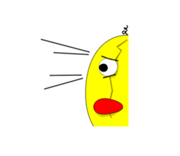 Yellow Melonman sticker #10208581