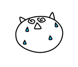 Cat continent discovery! sticker #10209010