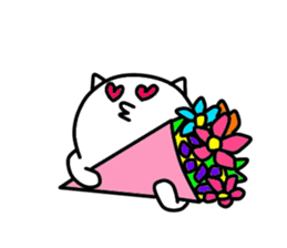 Cat continent discovery! sticker #10209015