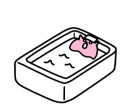 Cat continent discovery! sticker #10209021