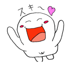 rabbit and human of sticky of cake.vol.1 sticker #10209112