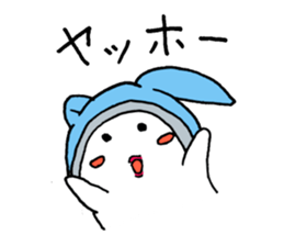 rabbit and human of sticky of cake.vol.1 sticker #10209139