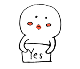 rabbit and human of sticky of cake.vol.1 sticker #10209150