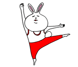Tararantino rabbit sticker #10209232
