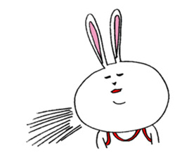 Tararantino rabbit sticker #10209261