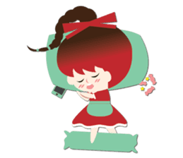 DUMB GIRLS sticker #10210696