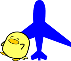 A small bird of a small island sticker #10211101