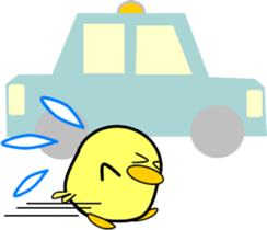 A small bird of a small island sticker #10211102