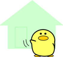 A small bird of a small island sticker #10211103