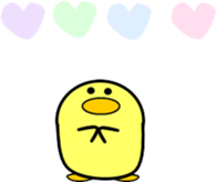 A small bird of a small island sticker #10211104