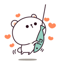 Busy bear ! sticker #10211122