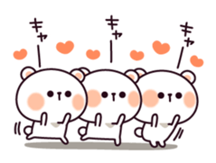 Busy bear ! sticker #10211144