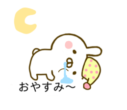 Rabbit Usahina Kansai Balloon sticker #10211637