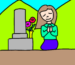 OL Yuriko's holiday sticker #10212236